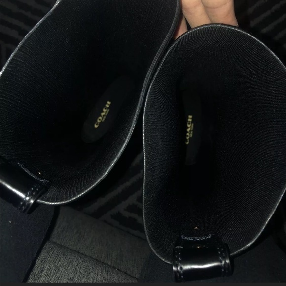 Coach rain boots size 6 - Picture 5 of 10